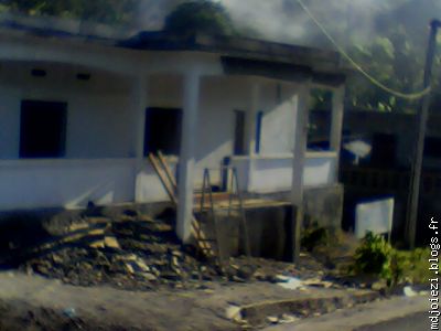 Le chantier du dispensaire