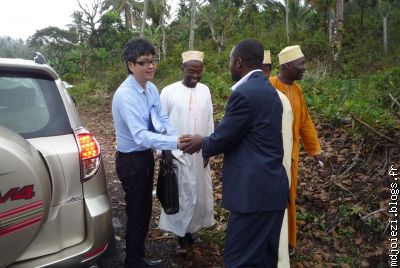 Monsieur Yamada et Mohamed Cheikh